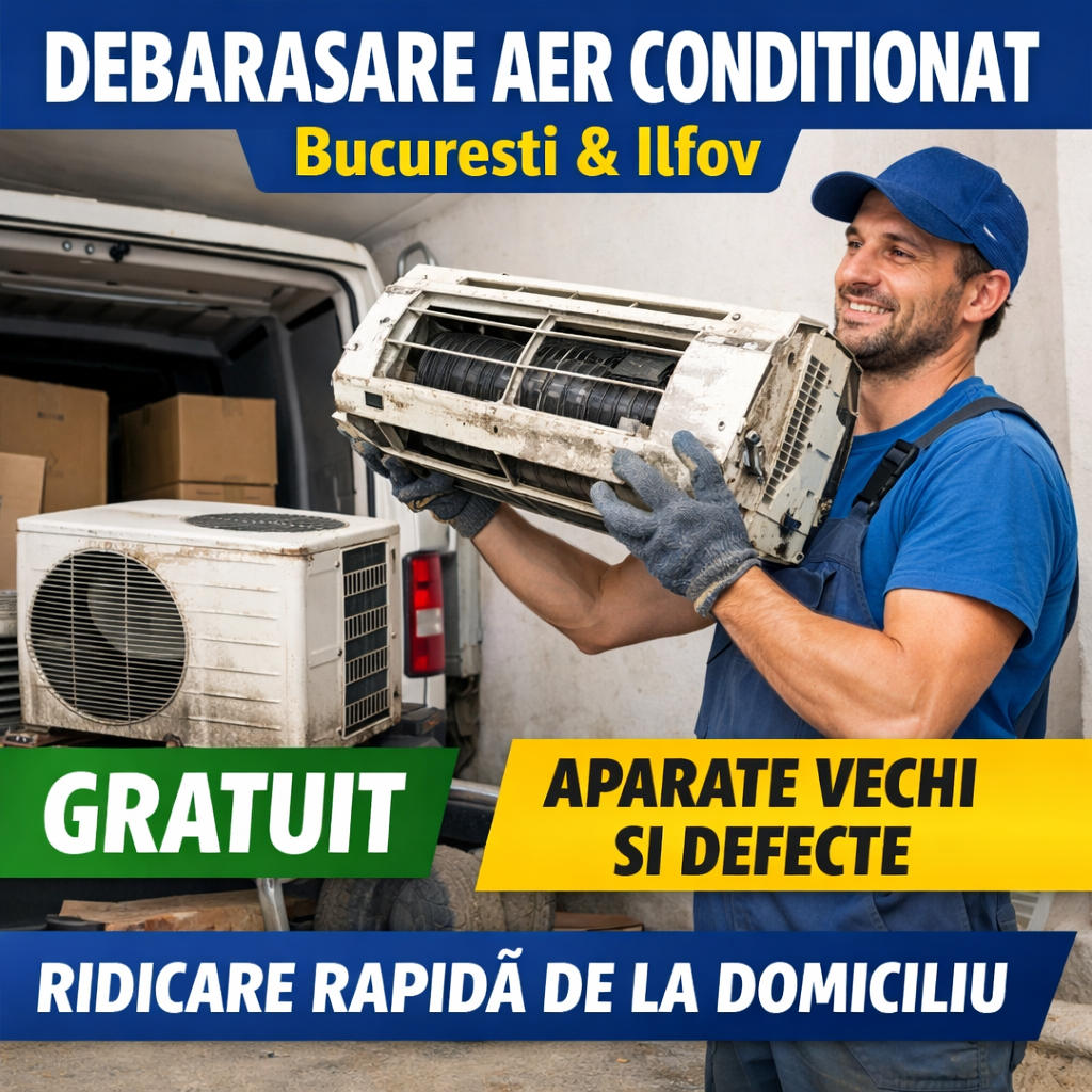 ridicare aer conditionat vechi